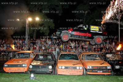 Pokazy czeskiej grupy kskaderskiej FLOTT CASCADERS...