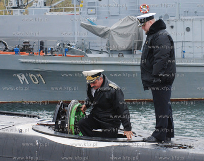 Kontradmirał Minko KAVALDZHIEV, (na zdjeciu) - dowodca...