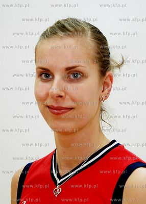 Siatkarki druzyny TPS - EC Wybrzeze Rumia. Nz Nr 6....