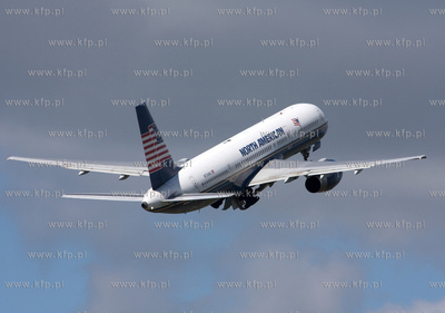 Gdansk, Rebiechowo Nz. Boeing 757-28A, North American...