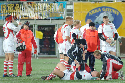 Narodowy Stadion Rugby w Gdyni. Mecz Reprezentacji...