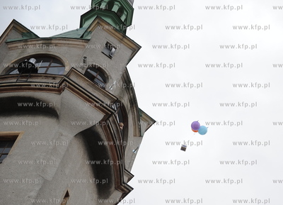 Sopot. Kampania "Paczka z nieba" zorganizowana przez...