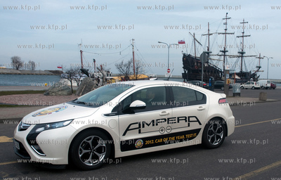 Gdynia. Skwer Kosciuszki. Prezentacja samochodu nowej...