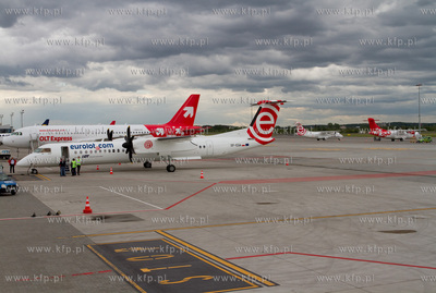 Po raz pierwszy odwiedzil gdanskie lotnisko najnowszy...