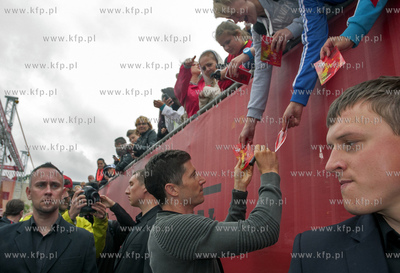 Gdynia. Final zawodow Coca-Cola Cup w pilce noznej....