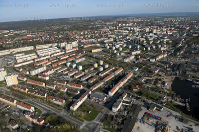 Elblag z lotu ptaka. 19.04.2009 fot. Kacper Kowalski...