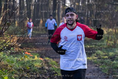 Biało-czerwony parkrun na terenie Parku Kulturowego...