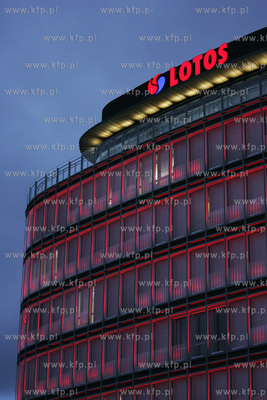 Gdansk, rafineria Grupy LOTOS, nowoczesny biurowiec.
31.01.2007
fot....