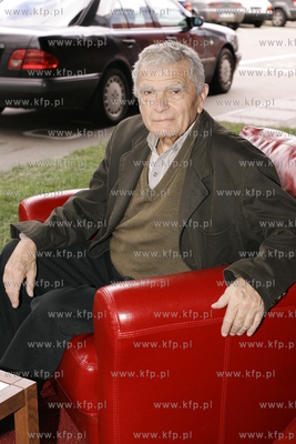 Gdansk. Festiwal Gwaizd 2007. Na zdjeciu Janusz Morgenstern...