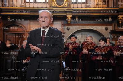 Gdansk, Dwor Artusa. Po raz kolejny wreczono medale...