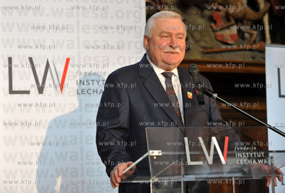 Gdansk, Dwor Artusa. Byly Prezydent Brazylii, Luiz...