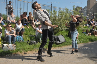 Festiwal Streetwaves w Gdansku Dolnym Wrzeszczu. Park...