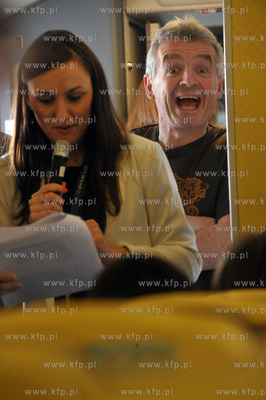 Port Lotniczy Gdansk. Konferencja Michael'a O'Leary...