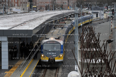 Oficjalne uruchoinienie nowej trasy kolejki SKM Gdansk...