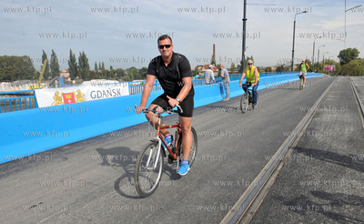Gdansk. Otwarcie Mostu Siennickiego dla ruchu samochodowego....