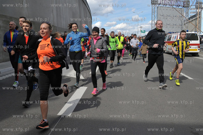 Dzien otwarty tunelu pod Martwa Wisla w Gdansku. To...
