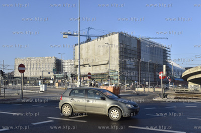 Gdańsk. Budowa Forum Gdańsk. 09.01.2018 fot. Maciej...