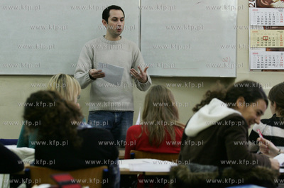 Gdansk.Liceum Ogolnoksztalcace nr 1. Lekcja jezyka...