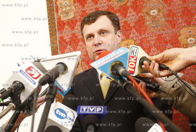 Sopot. Urzad Miasta. Konferencja prasowa Prezydenta...