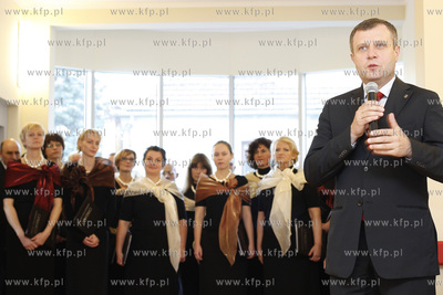 Poswiecenie nowo otwartego Domu Pomocy Spolecznej w...