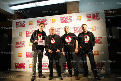 Gdansk. Budynek Not. Precasting do programu telewizji...