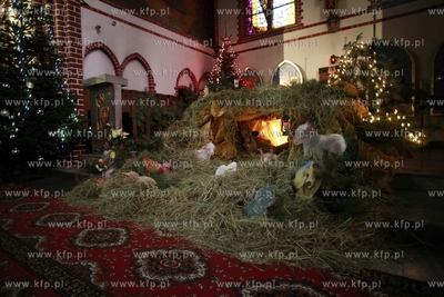 Sopot. Szopka bozonarodzeniowa w kosciele garnizonowym...