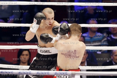 Sopot. Ergo Arena.  Gala boksu Polsat Boxing Night....