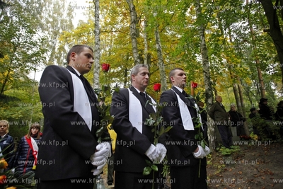 Pogrzeb prof. Andrzeja Zbierskiego na cmentarzu Srebrzysko...