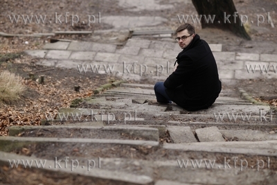 Mariusz Andrzejczak na wzgorzu Pacholek w Gdansku Oliwie.
01.03.2014
fot....