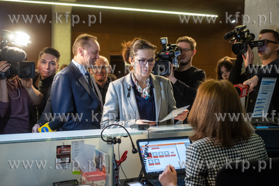 Konferencja prasowa prezydent Gdańska Aleksandry Dulkiewicz...