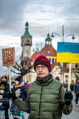 Sopot: Solidarnie z Ukrainą. Wiec poparcia dla narodu...