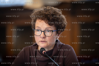 Sesja Rady Miasta Sopotu. Nz. Magdalena Czarzyńska...