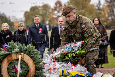 Cmentarz Francuski w Gdańsku - obchody Święta Niepodległosci...