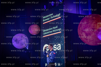 Wizyta astronauty Sławosza Uznańskiego-Wiśniewskiego...