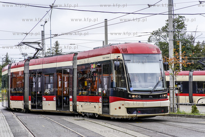 Zajezdnia tramwajowa Wrzeszcz GAiT. Tramwaj PESA 128...
