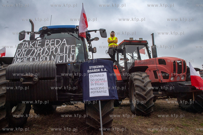 Protest przeciwko Zielonemu Ładowi organizowany przez...