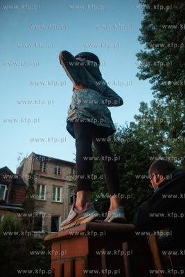 Gdańsk. Festiwal teatrów Ulicznych FETA.  12.07.2019...