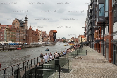 Gdańsk, Wyspa Spichrzów. 18.08.2019 / fot. Anna Rezulak...