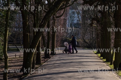 Spacer po Parku Oliwskim. 8.02.2020 / fot. Anna Rezulak...