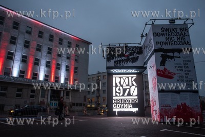 Gdynia. Multimedialna wystawa z okazji Grudnia '70....
