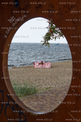 Plaża w Mechelinkach. 26.08.2017 fot. Anna Rezulak...