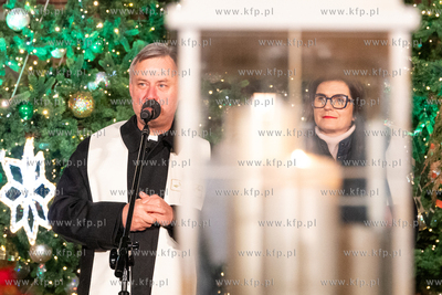 Gdańsk, ul. Długi Targ. Gdańska Wigilia 2024. 22.12.2024...