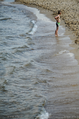 Gdansk. Plaza w Brzeznie. 19.07.2011 fot. Mateusz Ochocki...