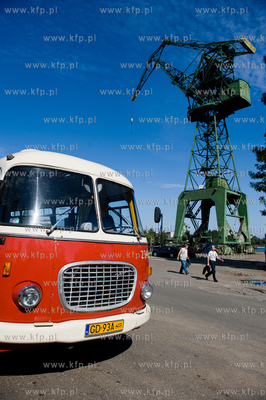 Gdansk. Subiektywna Linia Autobusowa. Zabytkowy Autobus...