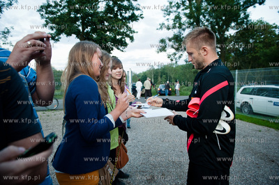 Gdansk. Pierwszy trening Reprezentacji Polski w pilce...