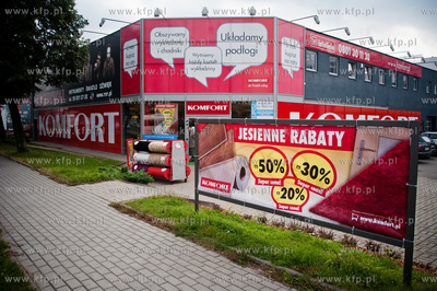 Gdansk. Sklep Komfort przy ulicy Grunwaldzkiej. 
25.09.2012
fot....