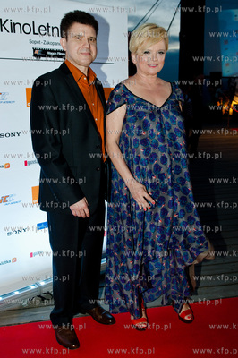 Sopot. Molo. Gala otwarcia festiwalu Orange Kino Letnie...