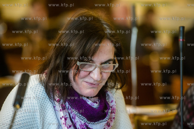 Gdansk. Nowy Ratusz. Sesja Rady Miasta Gdanska. Glosowanie...