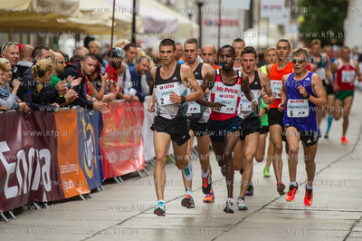 Gdańsk. Międzynarodowy Bieg św. Dominika. Bieg Elity...