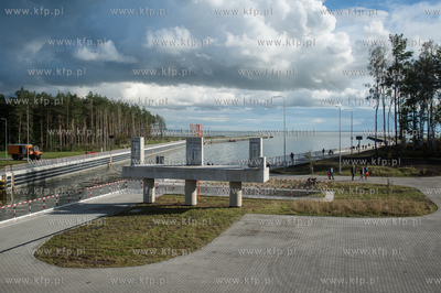 Nowy Świat. Przekop przez Mierzeję Wiślaną w dniu...